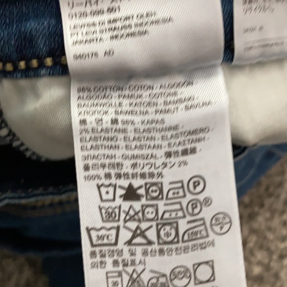 Levi’s Crop Jeans Size 8 - Picture 4 of 8